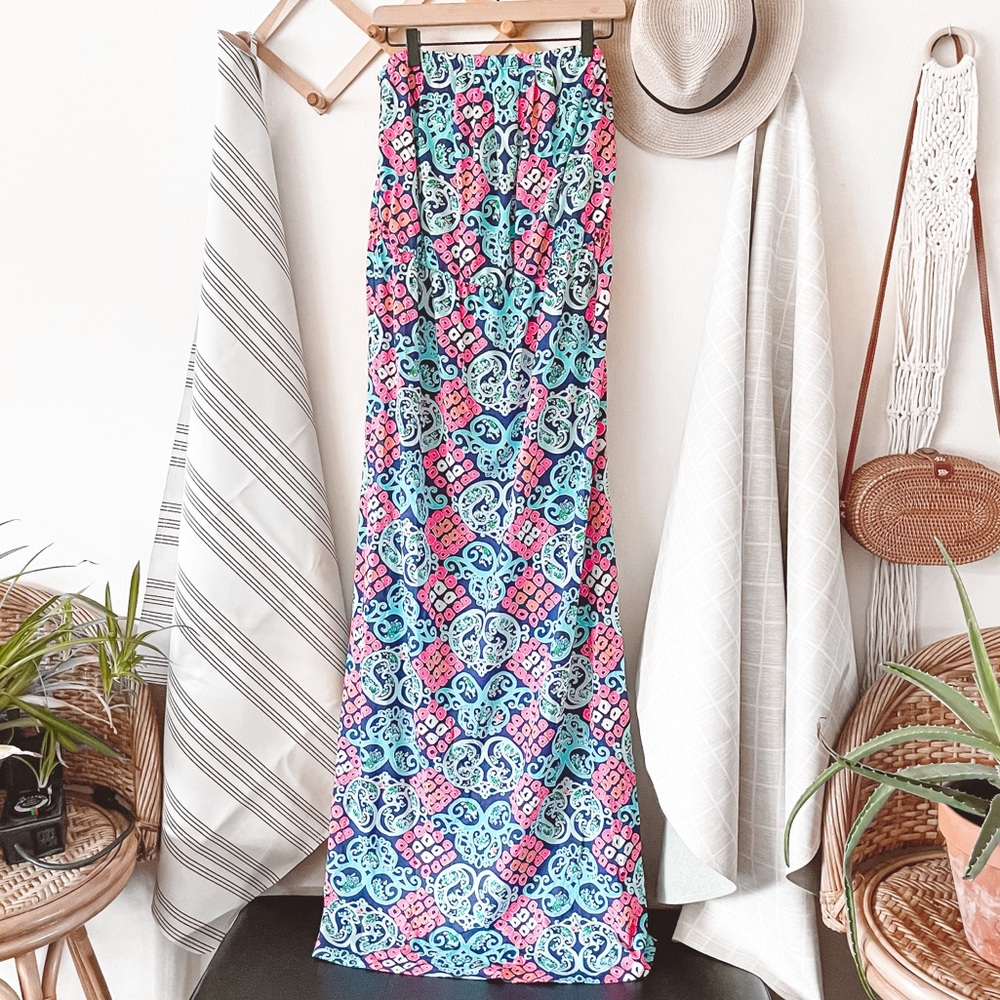 Lilly Pulitzer Behind The Gates Marlisa Maxi Dress Like New